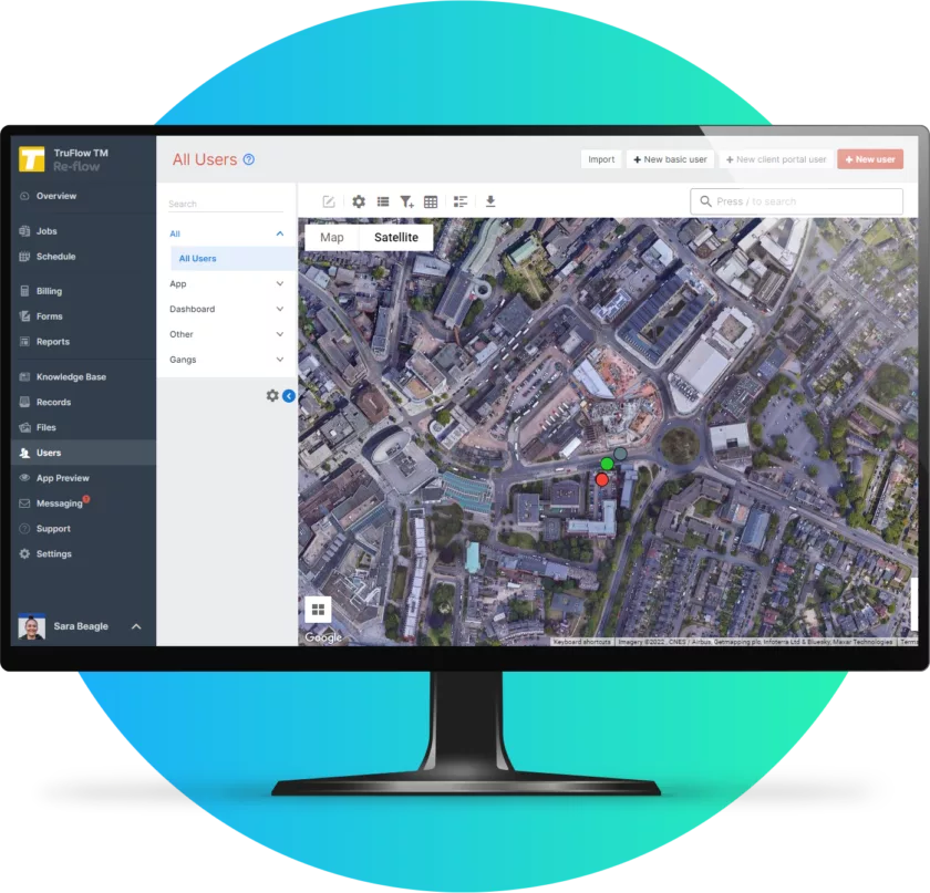 Features Live User Tracking Traffic Management
