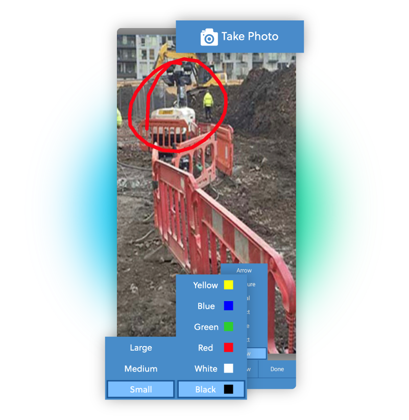 Features Forms Photograph Annotate and Attach