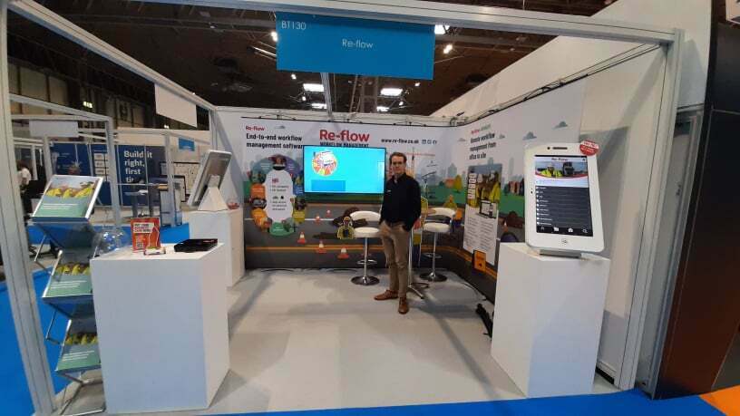 A big success for Re-flow at UK Construction Week 2021.