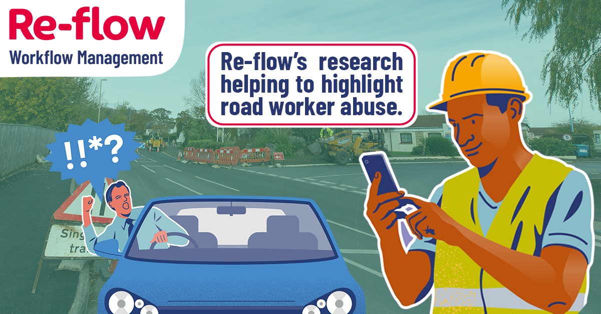 Research from Re-flow helps highlight Highway worker abuse.