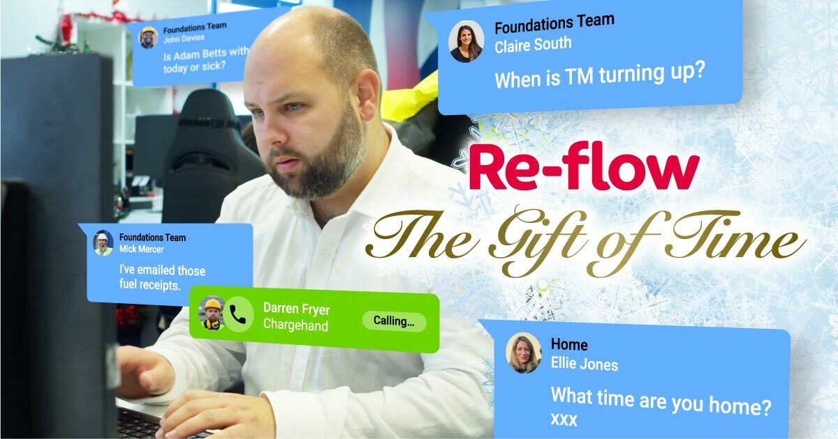 Re-flow debuts Christmas Advert, "The Gift of Time"