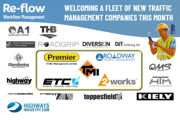 Re-flow | Re-flow welcomes a fleet of new Traffic Management Companies