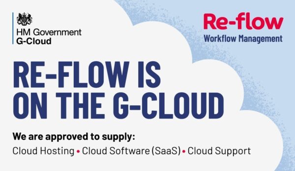 Re-flow approved as Government G-Cloud Marketplace supplier.