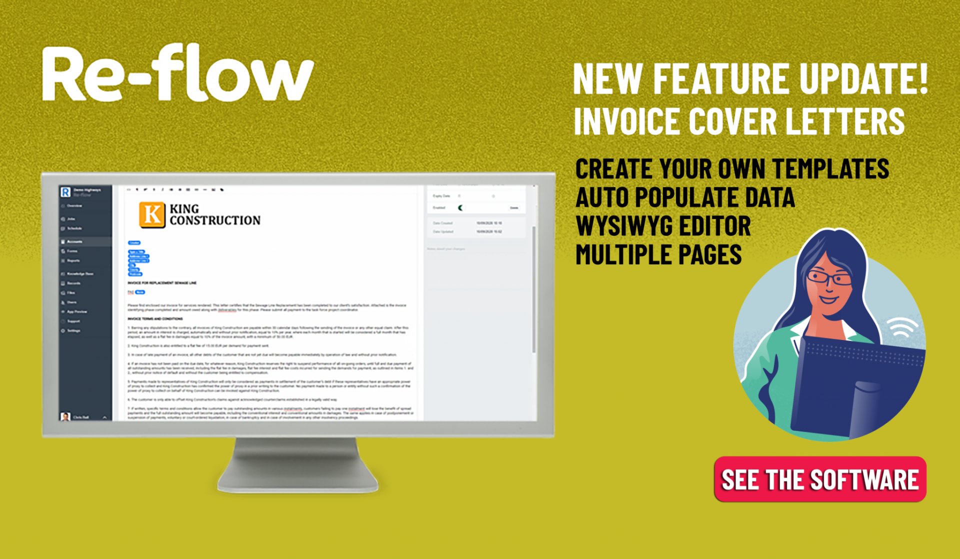 New Feature Update - Invoice Cover Letters