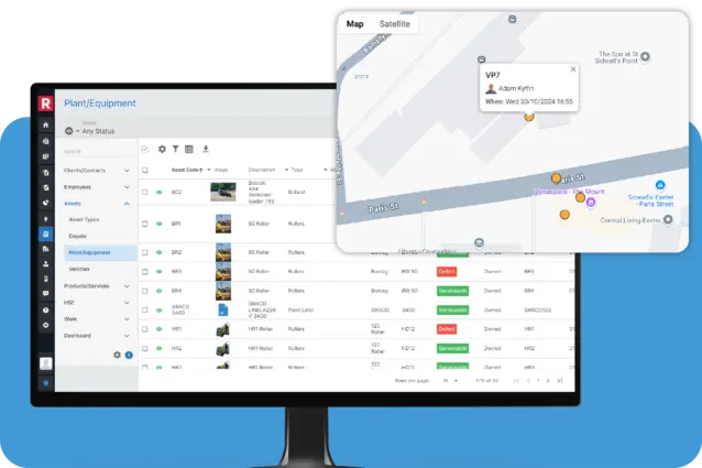 FMS webpage Asset management