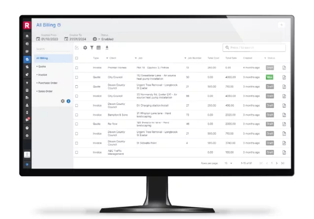 Features Overview Billing