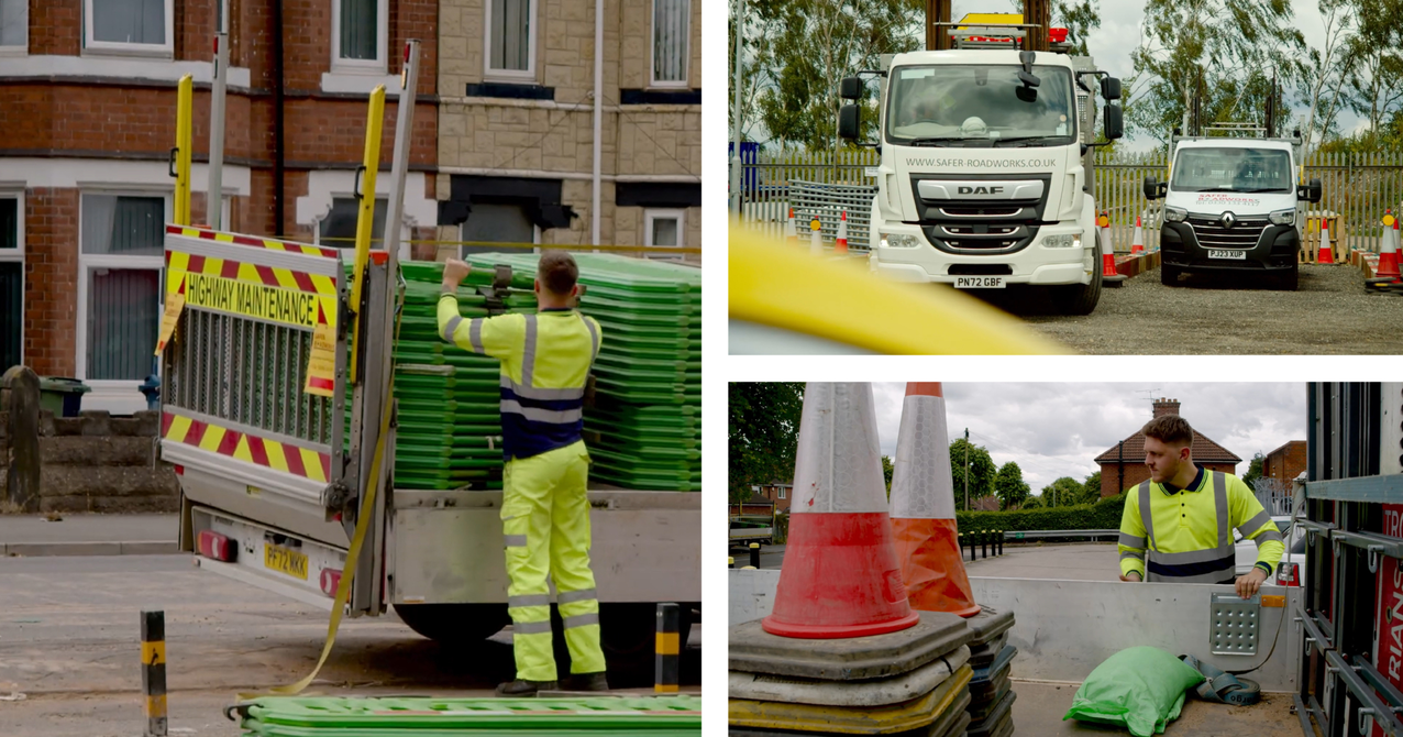 Safer Roadworks 3 way image 01