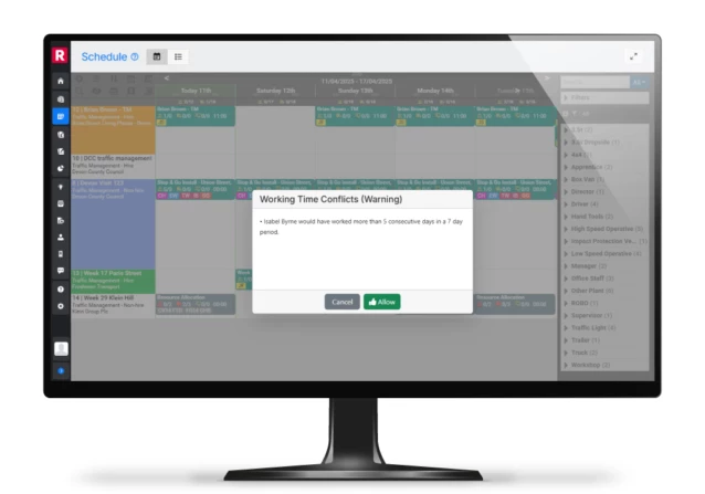 Features Overview Fatigue Tracking