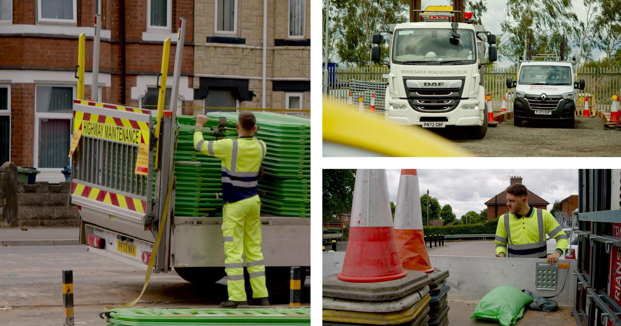 Safer Roadworks 3 way image 01