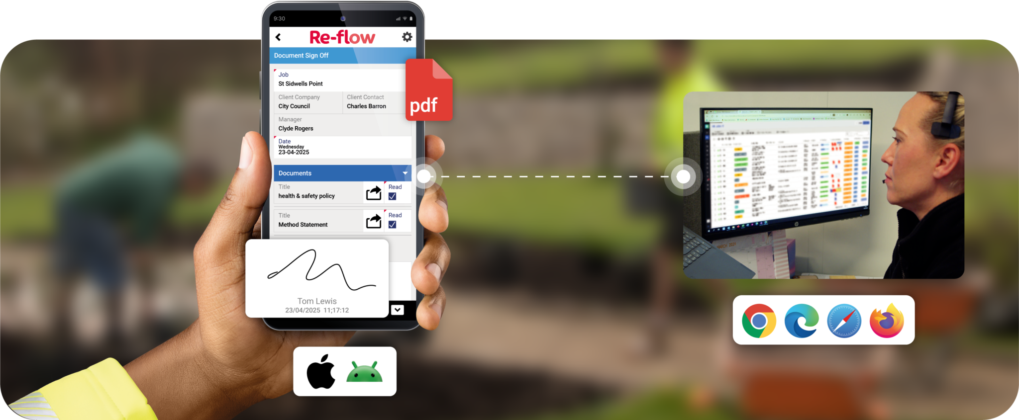 Industry Page App Dashboard Commercial Landscaping