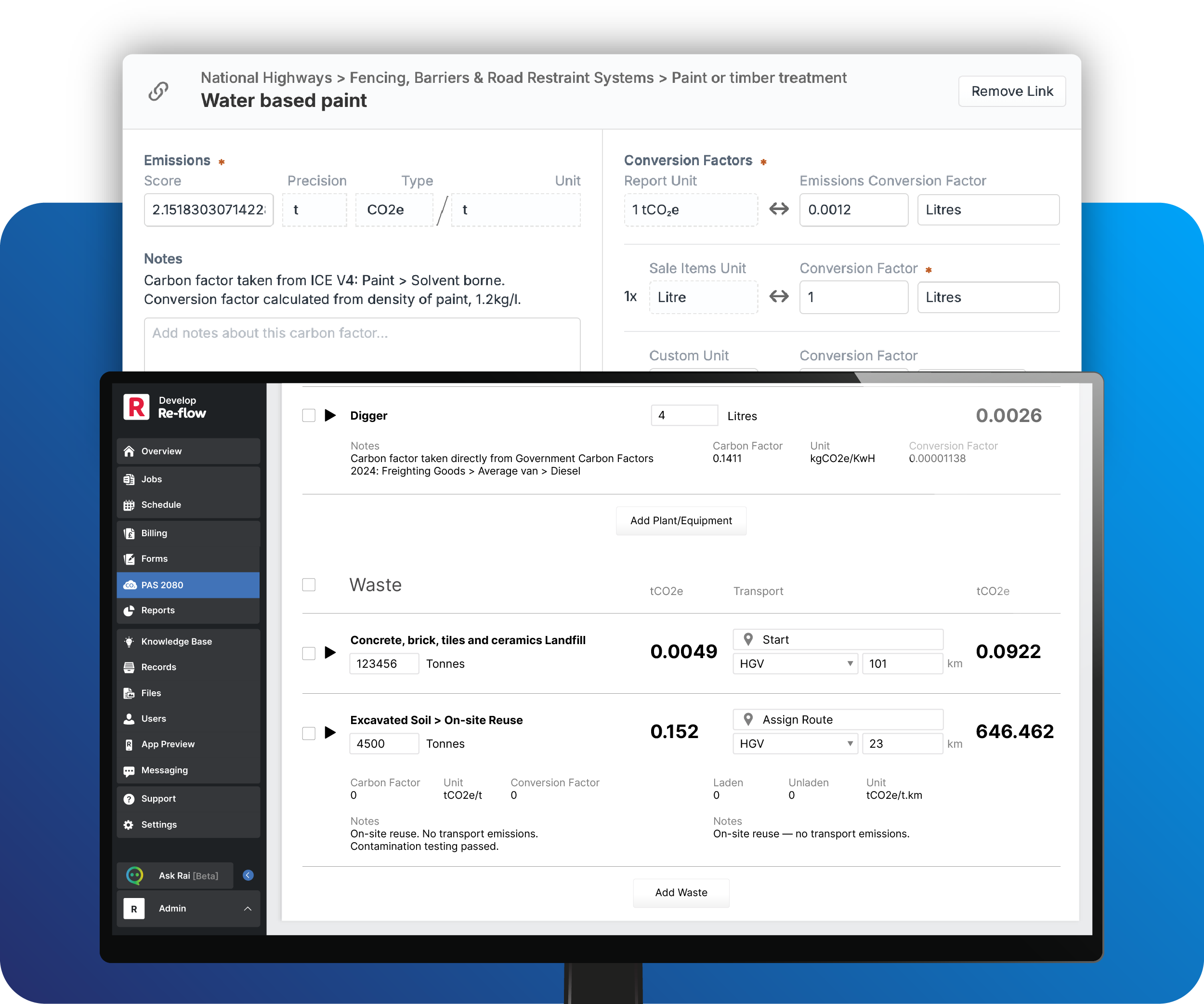 PAS 2080 landing page Carbon opportunity