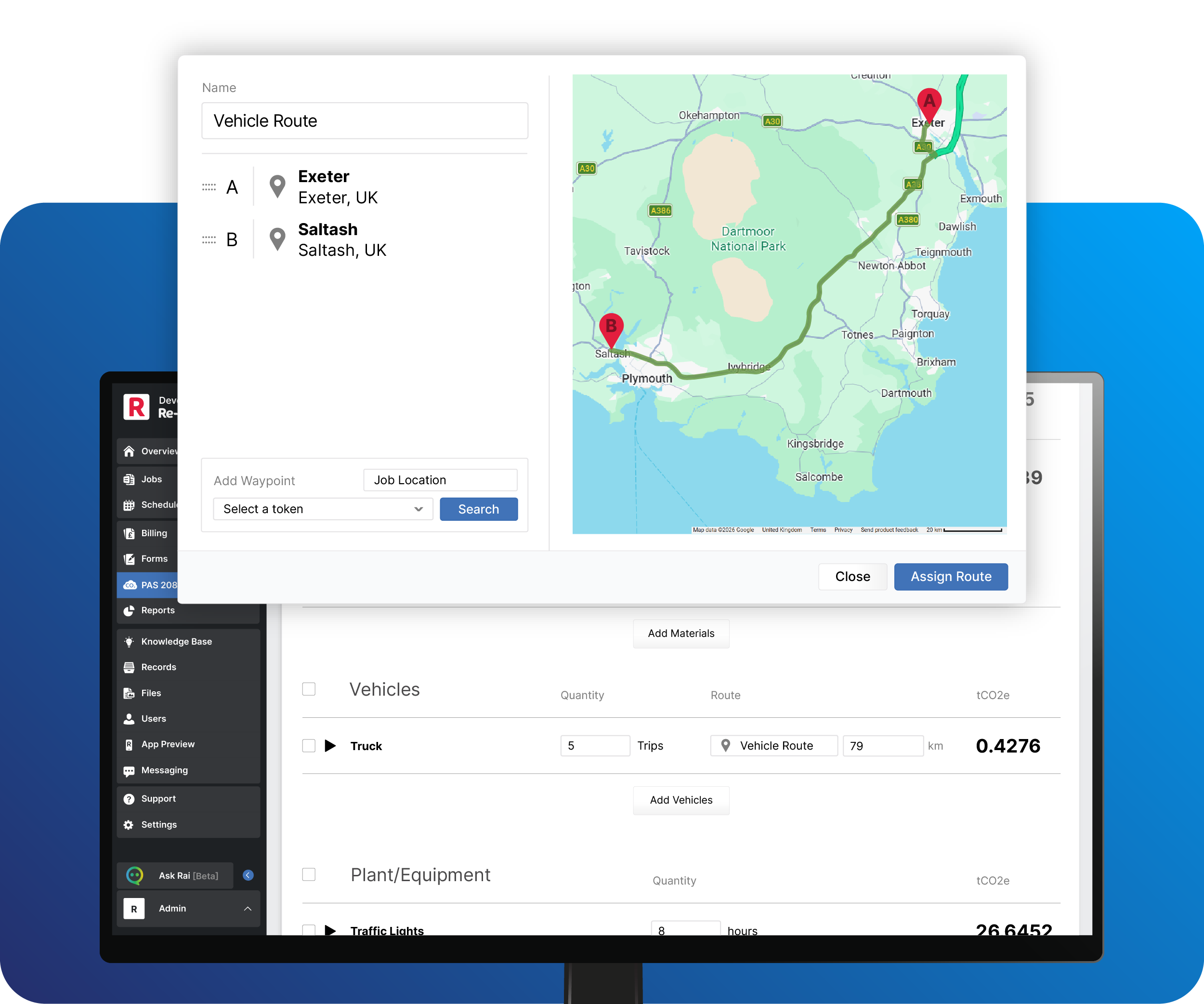 PAS 2080 landing page day to day