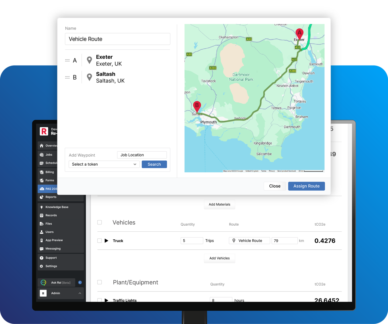 PAS 2080 landing page day to day