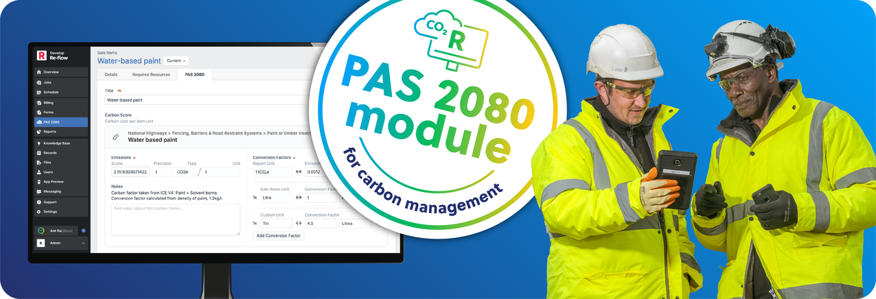PAS 2080 landing page Desktop