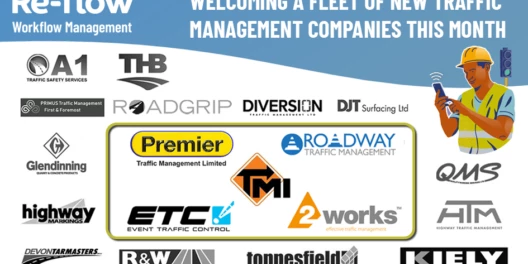 Re-flow welcomes a fleet of new Traffic Management Companies