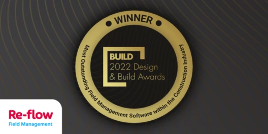 Our Field Management Software wins at 2022 Design and Build Awards!