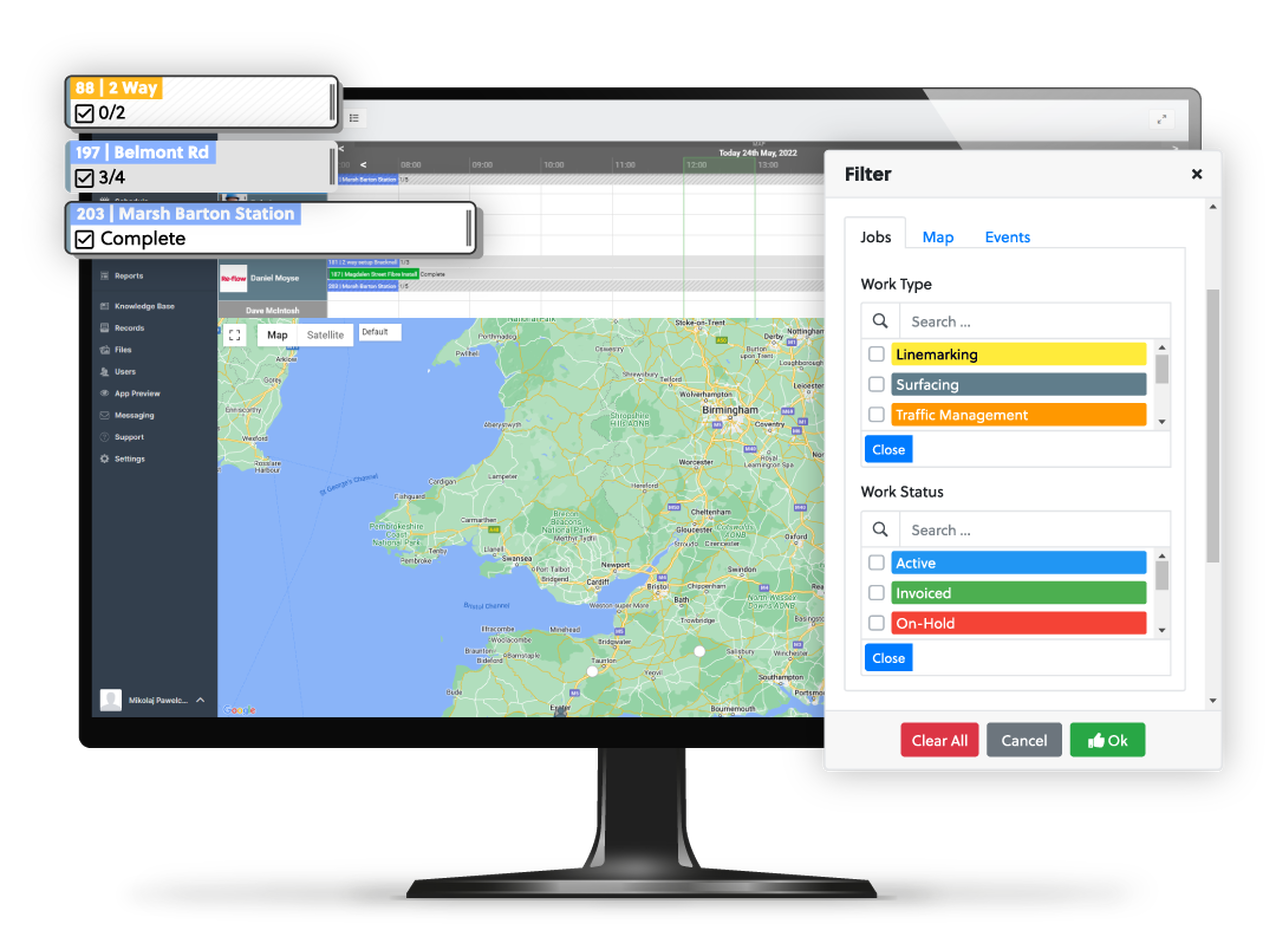 Manage worksites 1