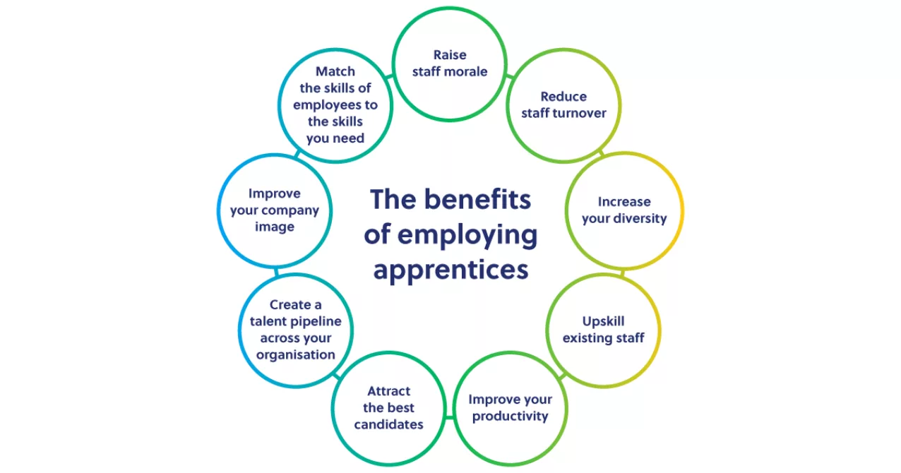 Benefits of Employing Apprentices Diagram