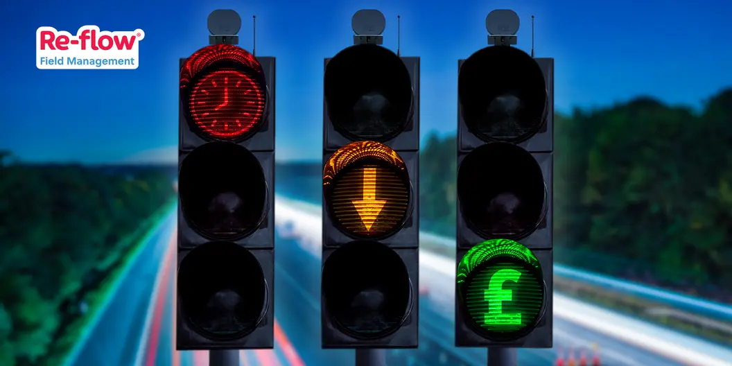 Reducing costs and unplanned downtime in temporary traffic-light management