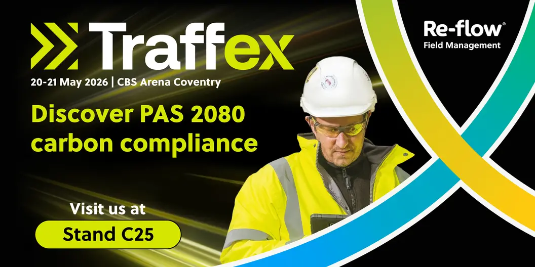 Discover PAS 2080 carbon compliance as a seamless part of operations at Traffex
