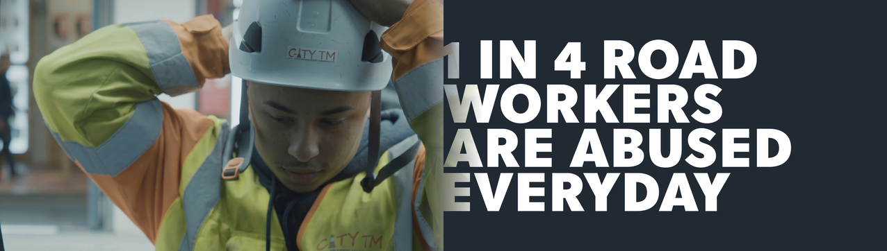 6000 Roadworker abuse webinar article 1 in 4